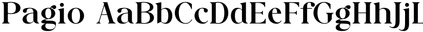 Pagio font download