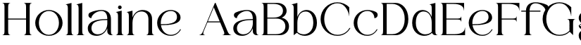 Hollaine font download