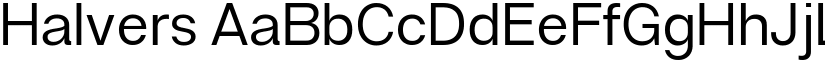Halvers font download