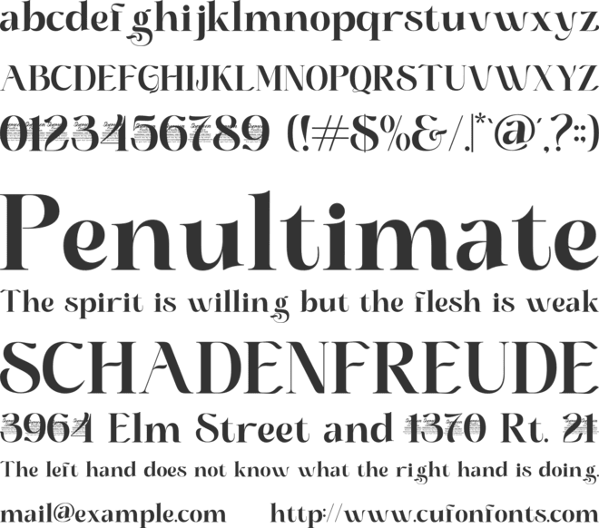 Shalli Personal Use Only font preview