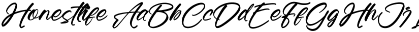 Honestlife font download