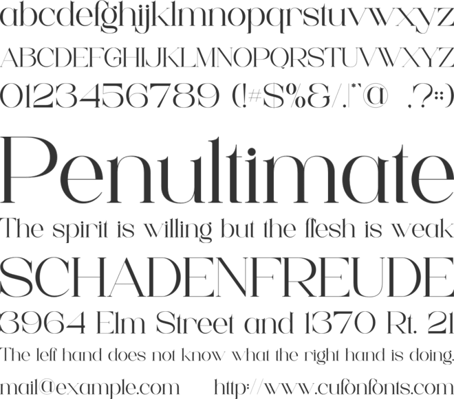 Magic Malika font preview
