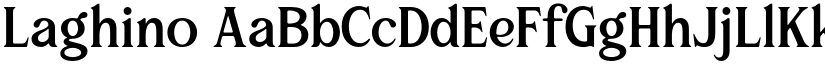 Laghino font download