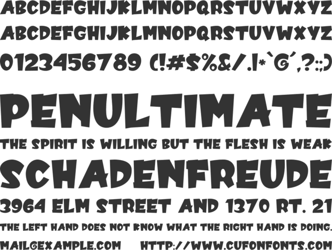 HaveFun font preview