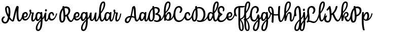 Mergic font download