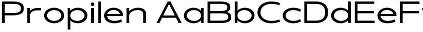 Propilen font download