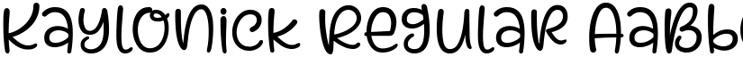 Kaylonick font download