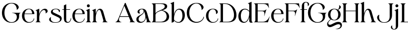 Gerstein font download