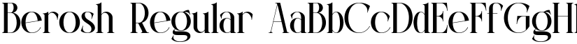 Berosh font download