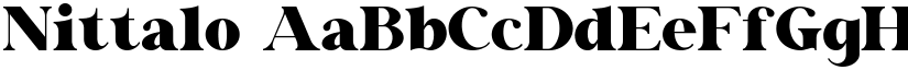 Nittalo font download