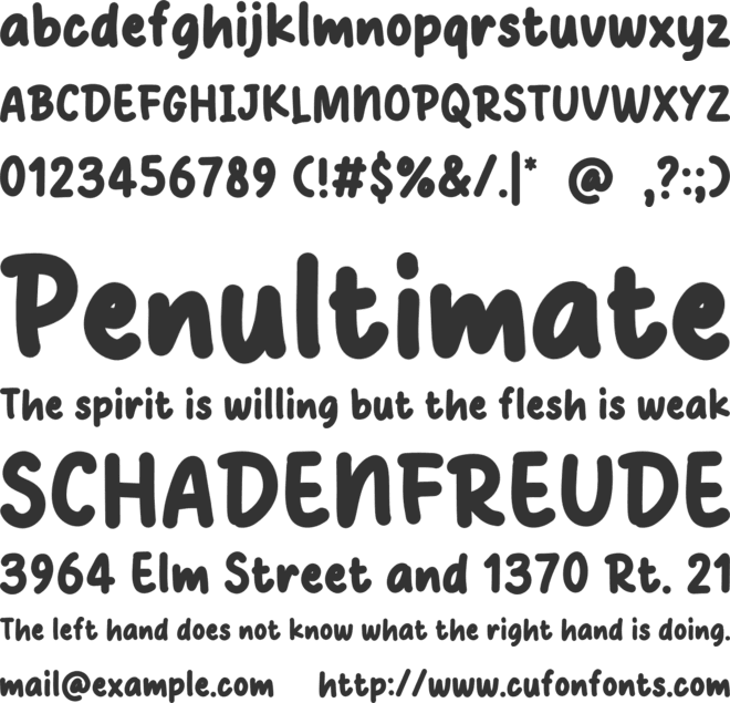 OMEPEN font preview