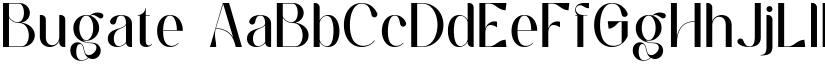Bugate font download
