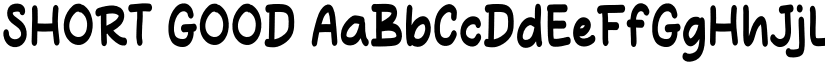 SHORT GOOD font download