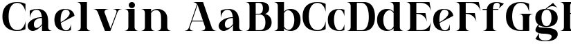 Caelvin font download