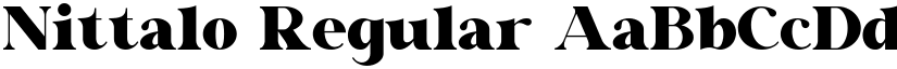 Nittalo font download