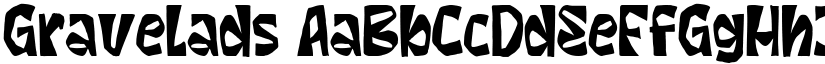 Gravelads font download