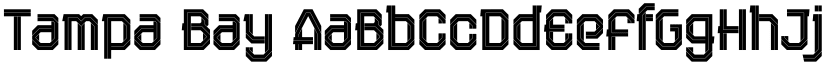 Tampa Bay font