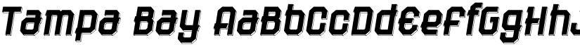 Tampa Bay font