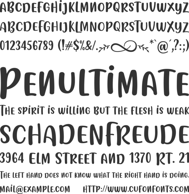 FLOTTA font preview