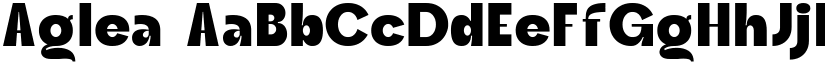 Aglea font download