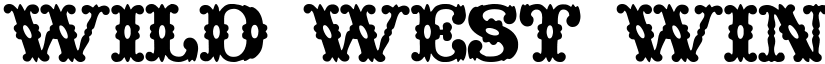 Wild West Wind font