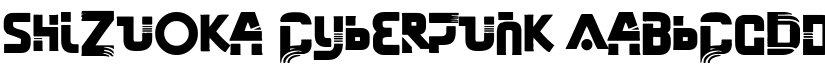Shizuoka Cyberpunk font download