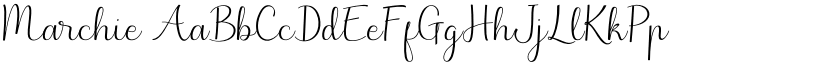 Marchie font download