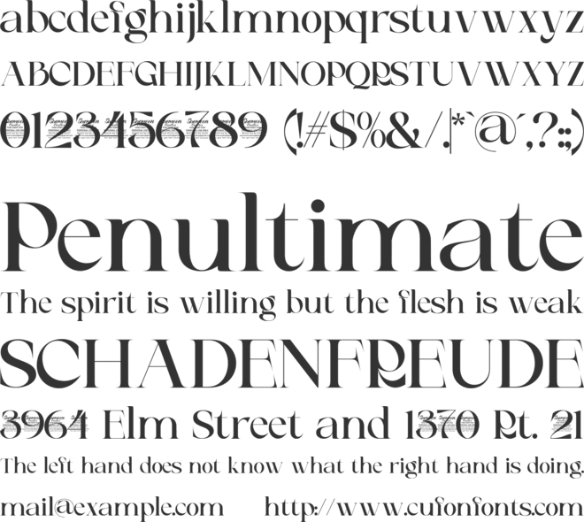Clucks Personal Use Only font preview