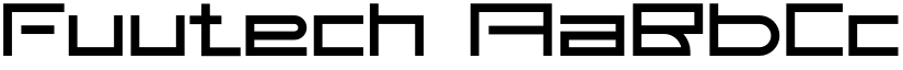 Fuutech font download
