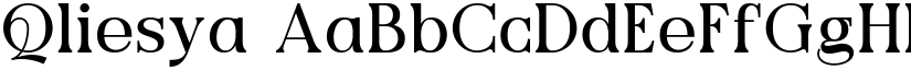 Qliesya font download