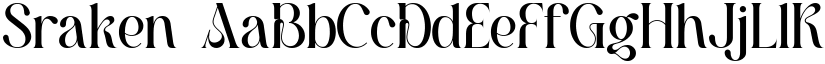 Sraken font download