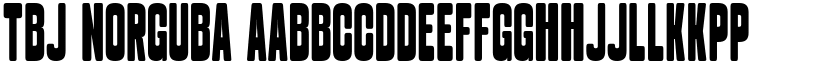 TBJ Norguba font