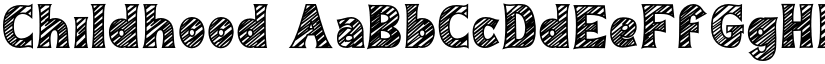 Childhood font download