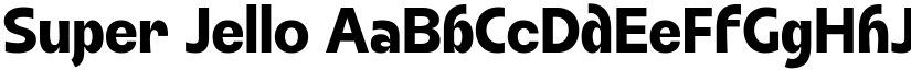 Super Jello font download