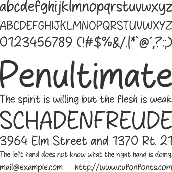Elegant Bloom font preview