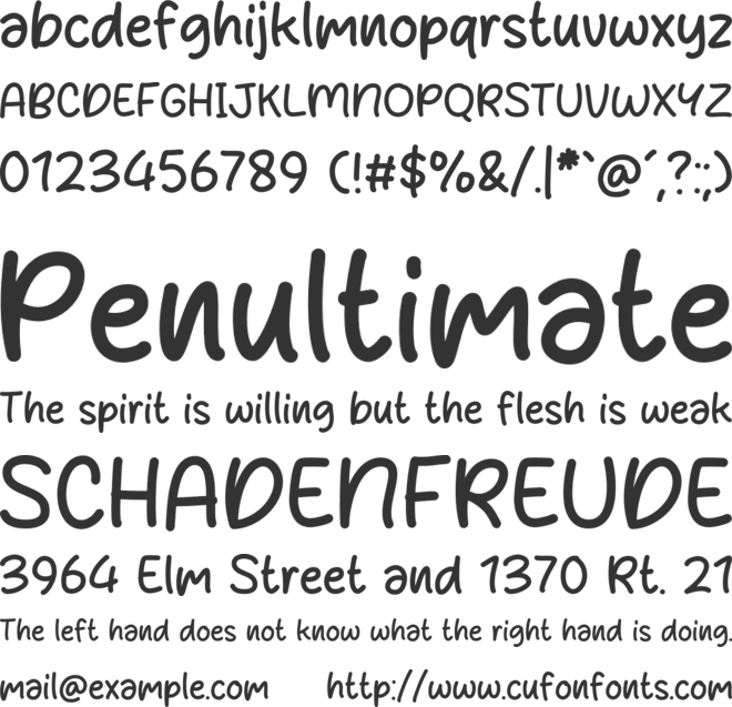 Magic Crush font preview