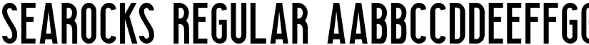 Searocks Regular font