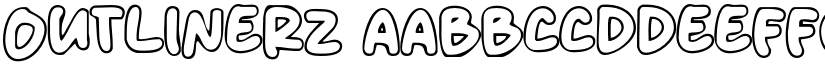 Outlinerz font download