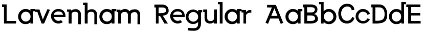 Lavenham font download