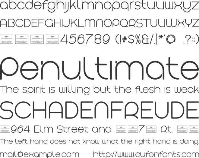 Goldy Free font preview