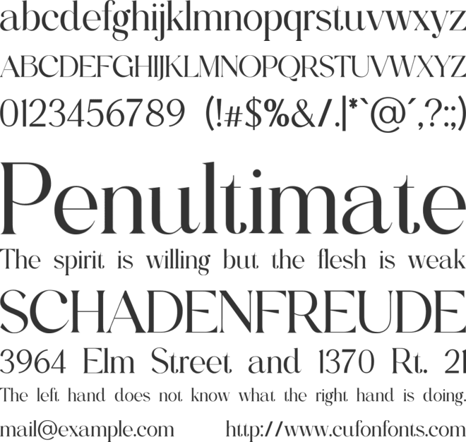 Angular Flow Elegant Modern Stylish font preview
