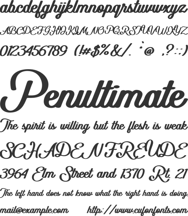 Bio Monster font preview