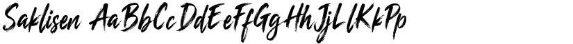 Saklisen font download