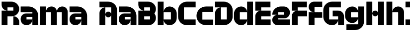 Rama font download
