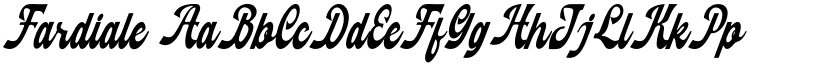Fardiale font download