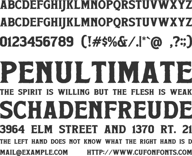 Summer Archive font preview