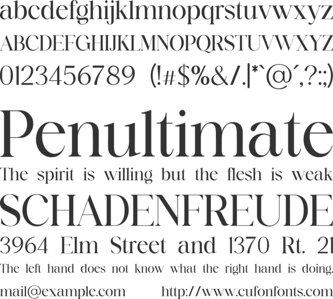 The Heritage Legacy Fancy Logo font preview