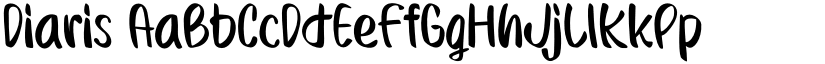 Diaris font download