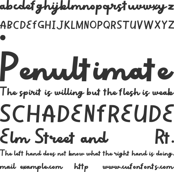 WORTLINE font preview