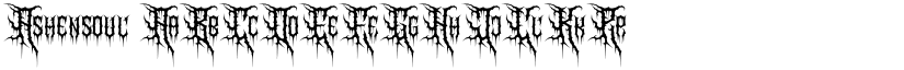Ashensoul font download